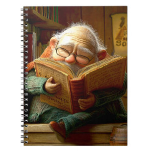 Reading Man Notebook