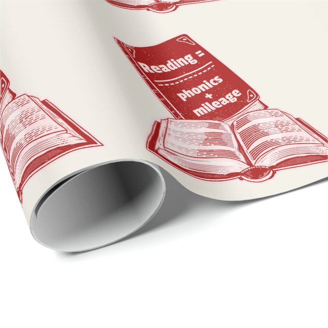 Reading mileage Phonics  Wrapping Paper (Roll Corner)