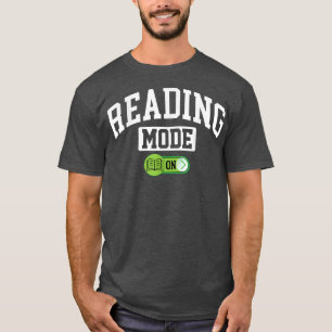 Reading Mode on  Funny Library Librarian Book Love T-Shirt