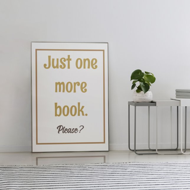 Reading Nook Decor Book Lover Poster (Poster Wall Print Book Nook Personalized Kids Reading Books Back to School)