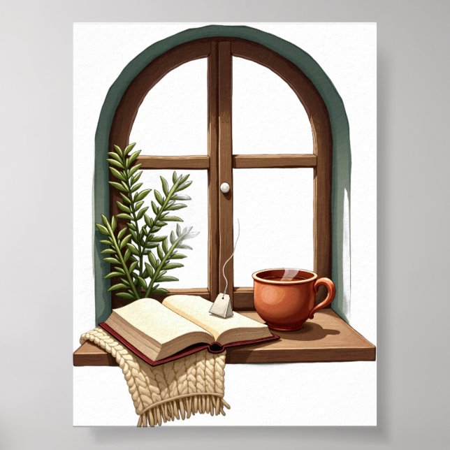 Reading Nook Still Life Poster (Front)