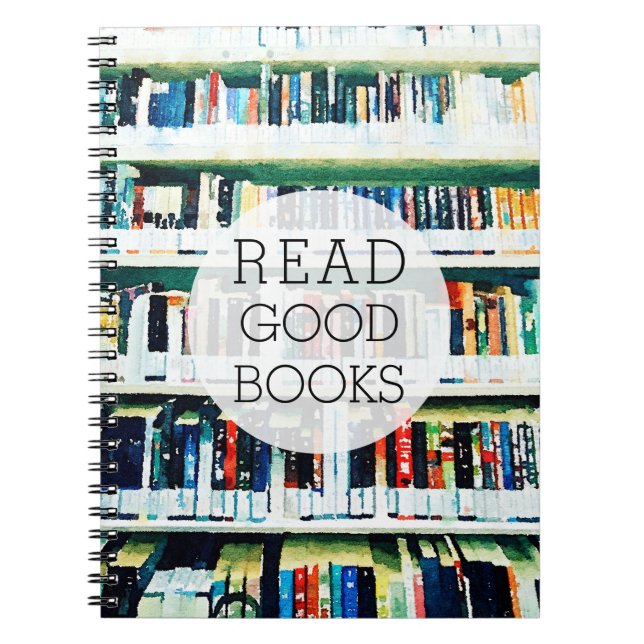 Reading Notebook Book Lovers Gift (Front)