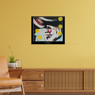 'Reading of the Will’ Painting on a  Poster