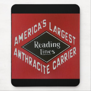 Reading Railroad Anthracite Coal  Mouse Pad