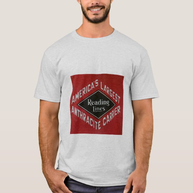 Reading Railroad Anthracite Coal Shirt (Front)