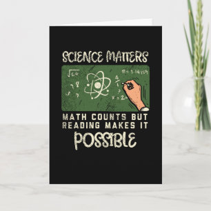 Reading - Reading Makes It Possible Card