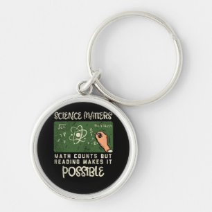 Reading - Reading Makes It Possible Keychain