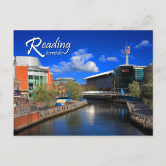 Reading Riverside Postcard