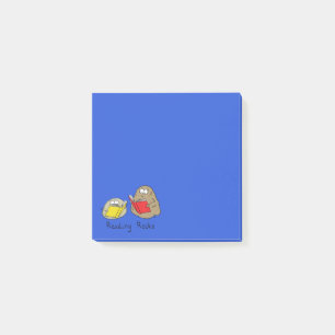 Reading Rocks Funny Book Post-It Notes