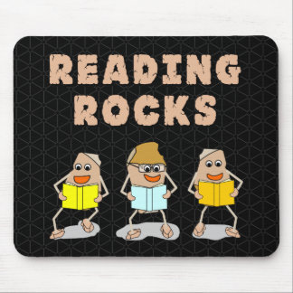 Reading Rocks Mouse Pad