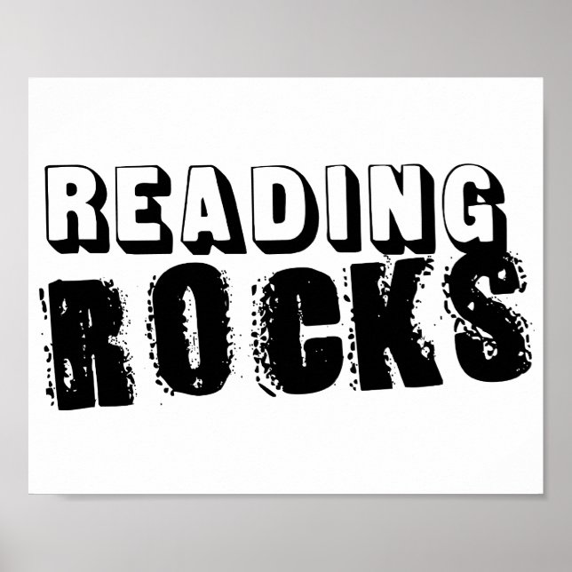 Reading Rocks Poster (Front)