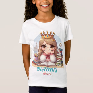 Reading Royalty – Empowering Young Book Lovers T-Shirt