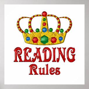 READING Rules Poster