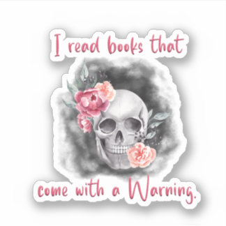 Reading Sticker, Booknerd, Gift for Book Lover