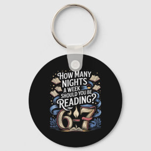 Reading Teacher 67 Funny English Meme How Many Nig Keychain