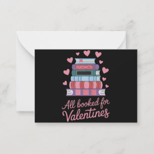 Reading Teacher All Booked for Valentine's Day Card
