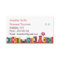 Reading Teacher Bookshelf Standard Business Cards