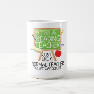 Reading Teacher  Coffee Mug