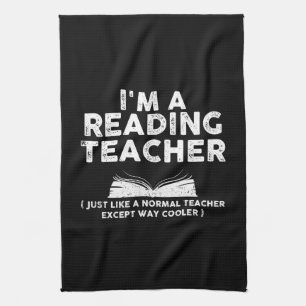 Reading Teacher - I'm A Reading Teacher Kitchen Towel