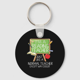 Reading Teacher Keychain