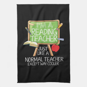 Reading Teacher Kitchen Towel