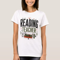 Reading Teacher Vintage Book Lover Design