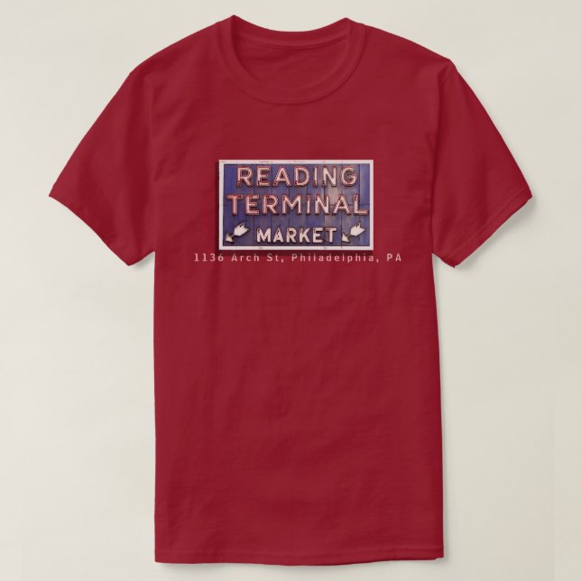 Reading Terminal Market T-Shirt (Design Front)