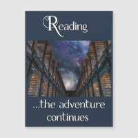 Reading, the adventure continues