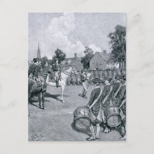 Reading the Declaration before Washington's Postcard