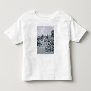 Reading the Declaration before Washington's Toddler T-shirt