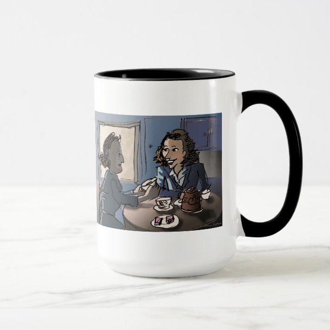 Reading the leaves Mug (Right)