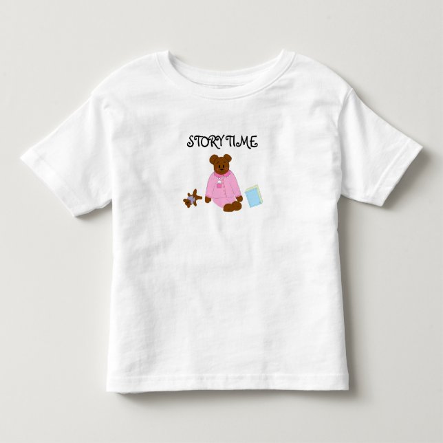Reading Time Toddler T-shirt (Front)