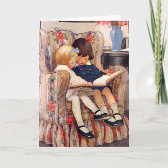 Reading Together Card (Front)