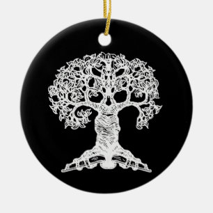 Reading Tree - gift ornament