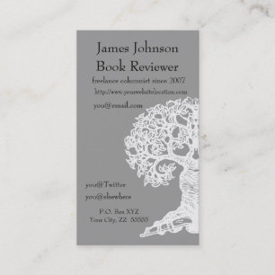 Reading Tree  Regular Business Card