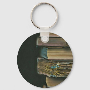 Reading wall decor keychain