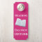 Reading / Writing Do Not Disturb