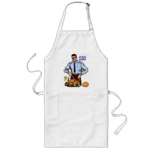 Ready-2-eat Thanksgiving dinner, apron