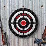 Ready Aim Fire Dartboard<br><div class="desc">Target practice with the Ready, Aim, Fire, dart board. Fun for hours of entertainment with family & friends. Customize with your name and text.</div>