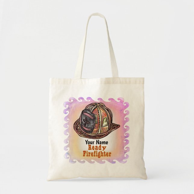 Ready Firefighter tote bag (Front)