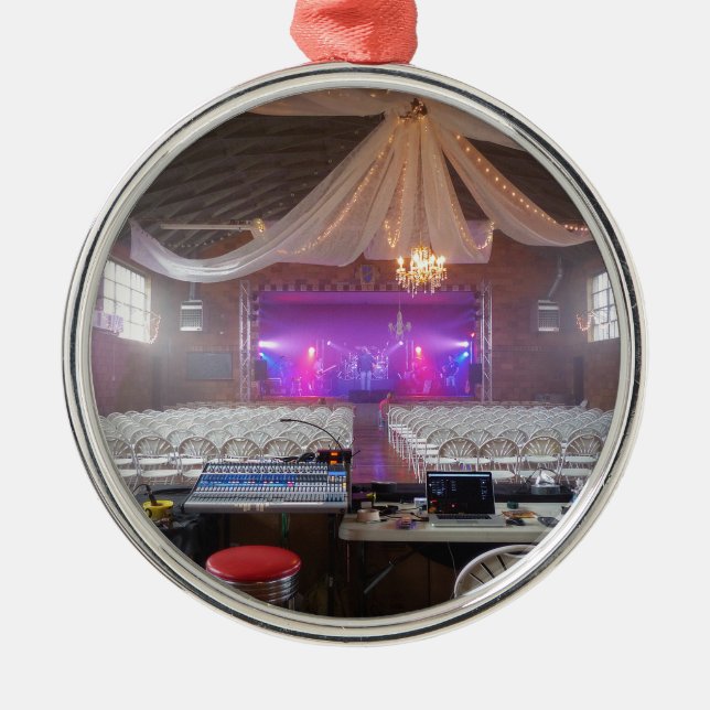 Ready for a Concert Metal Ornament (Front)