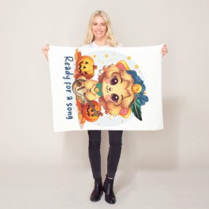 Ready for a song fleece blanket
