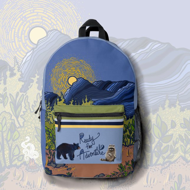 Ready for Adventure Print Cut Sew Backpack (Creator Uploaded)