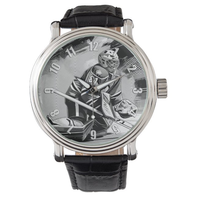 Ready For Anything - Ice Hockey Goalie Watch (Front)