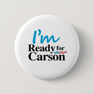 Ready for Carson 2016 2 Inch Round Button