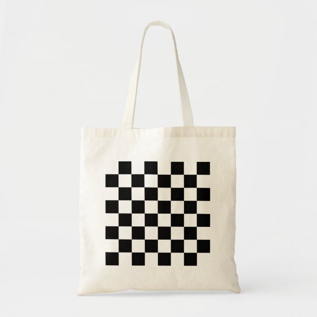 Ready for Chess or Checkers Anytime Tote Bag (Front)