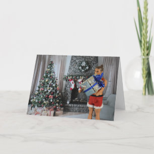 Ready for Christmas. Blank Christmas Card