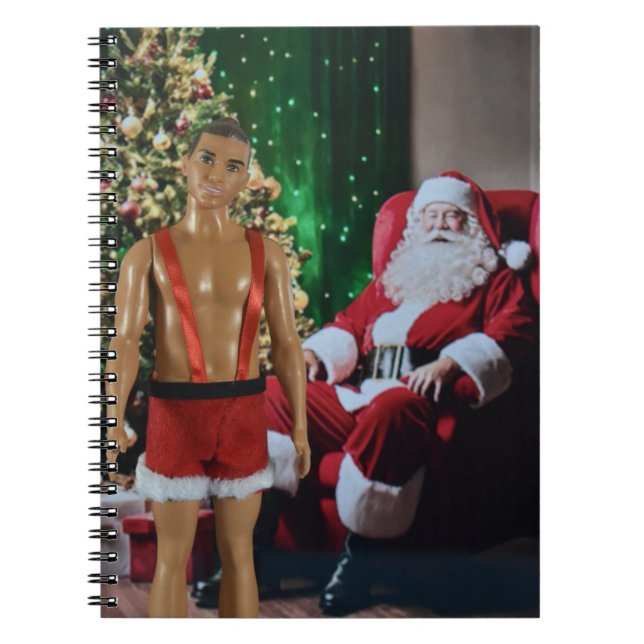Ready for Christmas.  Notebook (Front)