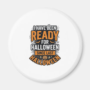 Ready For Halloween Vintage Spooky Shirt Design_1 Magnet