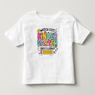 Ready for Kindergarten Adventure! Toddler T-shirt